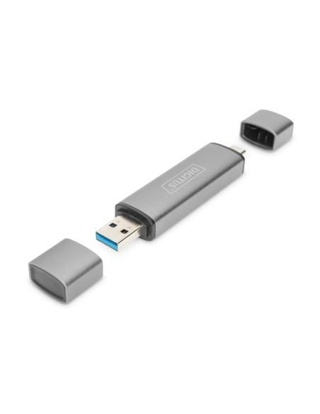 Digitus Dual Card Reader Hub USB-C™   USB 3.0, OTG