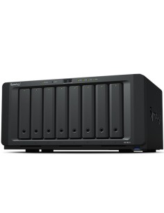 Synology DiskStation DS1821+ servidor de almacenamiento NAS Torre Ryzen Embedded V1500B 4 GB DDR4 0 TB DiskStation Manager Negro