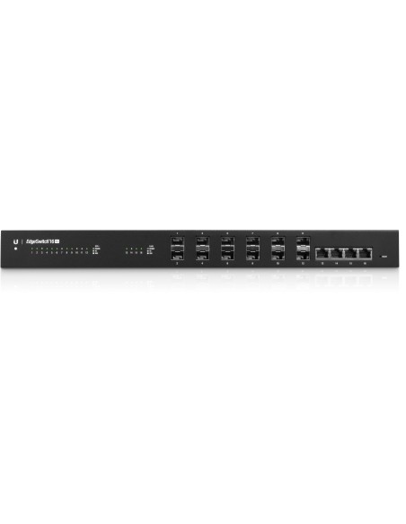 Ubiquiti ES‑16‑XG Gestionado 10G Ethernet (100 1000 10000) 1U Negro