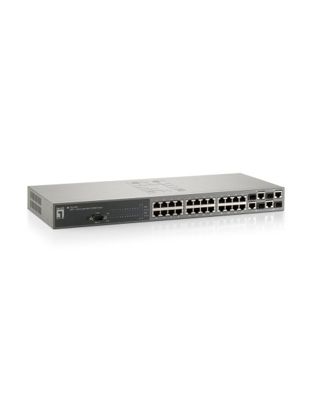 LevelOne FGL-2870 switch Gestionado L2 Gris