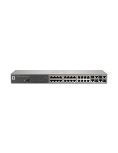 LevelOne FGL-2870 switch Gestionado L2 Gris