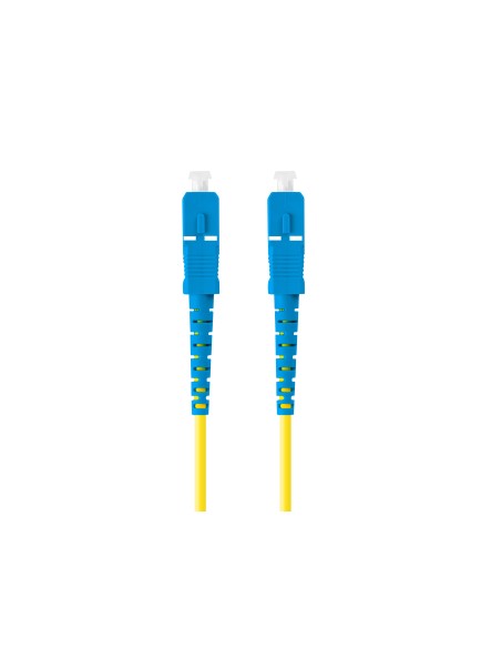 Lanberg FO-SUSU-SS11-0050-YE Cable de fibra óptica e InfiniBand 5 m SC Amarillo