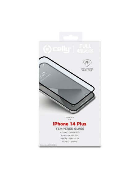 Celly Full Glass Protector de pantalla Apple 1 pieza(s) Celly Full Glass Protector de pantalla Apple 1 pieza(s)