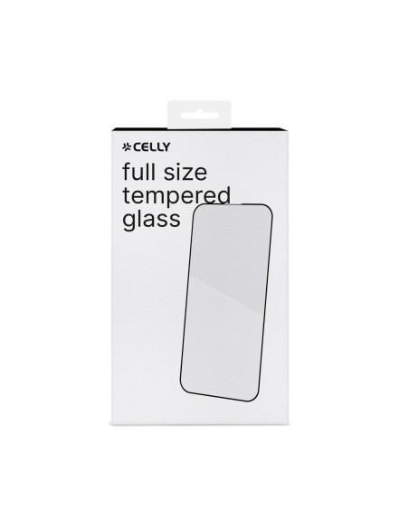Celly FULLGLASS1054BK protector de pantalla o trasero para teléfono móvil Apple 1 pieza(s)