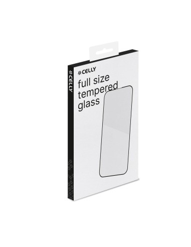 Celly FULLGLASS1054BK protector de pantalla o trasero para teléfono móvil Apple 1 pieza(s)