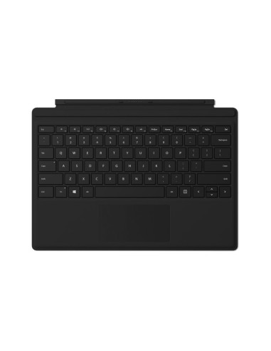 Microsoft Surface Pro Signature Type Cover Inglés del Reino Unido Microsoft Cover port Negro