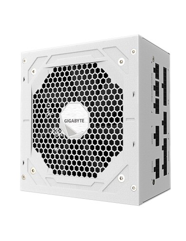 GIGABYTE UD850GM PG5W Fuente de Alimentación - PCIe 5.0, 80 PLUS Gold, Diseño totalmente modular, Ventilador de 120 mm,