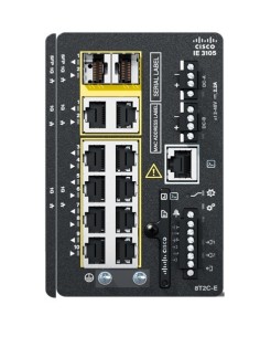 Cisco Catalyst IE3105 Gestionado L2 Gigabit Ethernet (10 100 1000) Negro