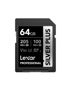 Lexar Professional SILVER PLUS 64 GB SDXC UHS-I Clase 3