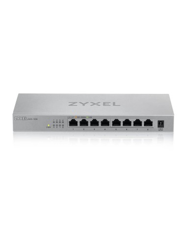 Zyxel MG-108 No administrado 2.5G Ethernet (100 1000 2500) Acero