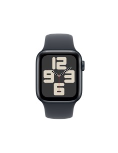 Apple Watch SE OLED 40 mm Digital 324 x 394 Pixeles Pantalla táctil Negro Wifi GPS (satélite) 2