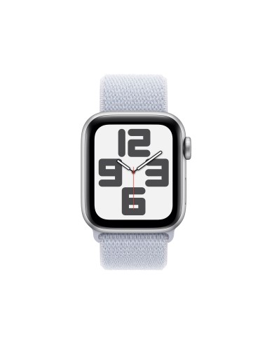 Apple Watch SE OLED 40 mm Digital 324 x 394 Pixeles Pantalla táctil Plata Wifi GPS (satélite)