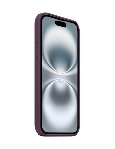 Apple Funda de silicona con MagSafe para el iPhone 16 - Ciruela