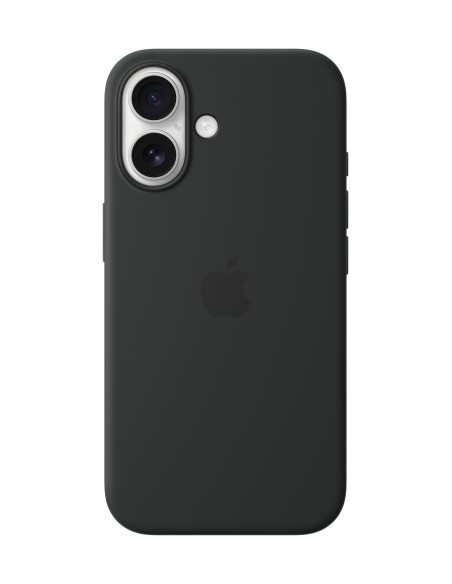 Apple Funda de silicona con MagSafe para el iPhone 16 - Negro