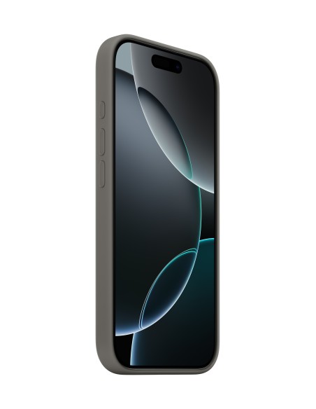 Apple Funda de silicona con MagSafe para el iPhone 16 Pro - Gris piedra