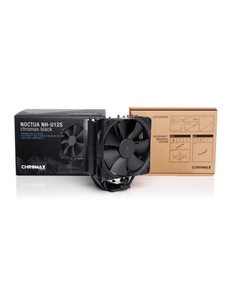Noctua NH-U12S chromax.black Procesador Enfriador 12 cm Negro Noctua NH-U12S chromax.black Procesador Enfriador 12 cm Negro