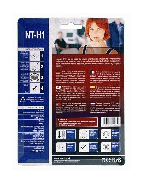 Noctua NT-H1 compuesto disipador de calor 1,4 g