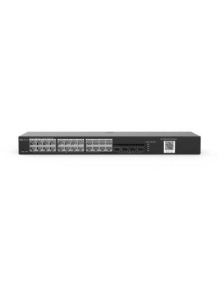 Ruijie Networks RG-NBS3100-24GT4SFP switch Gestionado L2 Gigabit Ethernet (10 100 1000) Negro Ruijie Networks RG-NBS3100-24GT4SFP switch Gestionado L2 Gigabit Ethernet (10 100 1000) Negro