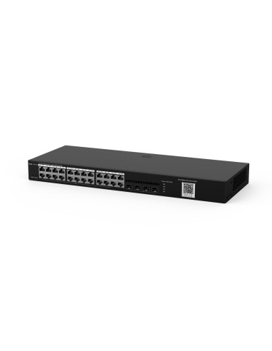 Ruijie Networks RG-NBS3100-24GT4SFP switch Gestionado L2 Gigabit Ethernet (10 100 1000) Negro