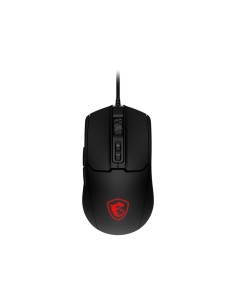 MSI FORGE GM100 ratón Juego Ambidextro USB tipo A Óptico 6400 DPI