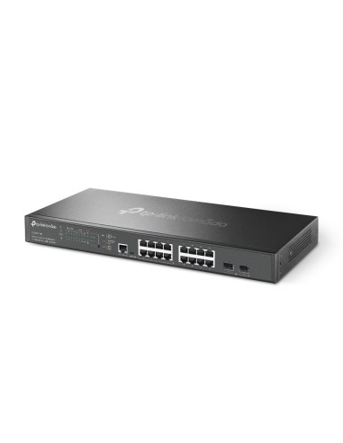TP-Link Omada SG3218XP-M2 switch Gestionado L2+ 2.5G Ethernet (100 1000 2500) Energía sobre Ethernet (PoE) 1U Negro
