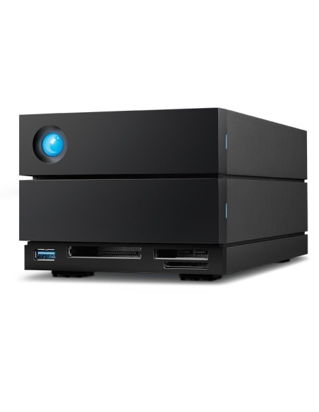LaCie 2big Dock unidad de disco multiple 48 TB Escritorio Negro LaCie 2big Dock unidad de disco multiple 48 TB Escritorio Negro