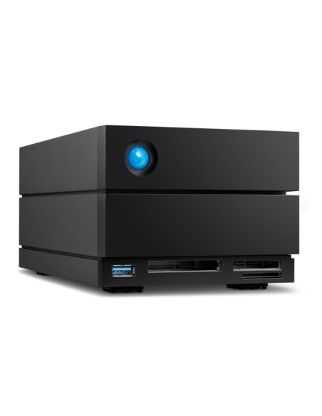 LaCie 2big Dock unidad de disco multiple 48 TB Escritorio Negro LaCie 2big Dock unidad de disco multiple 48 TB Escritorio Negro