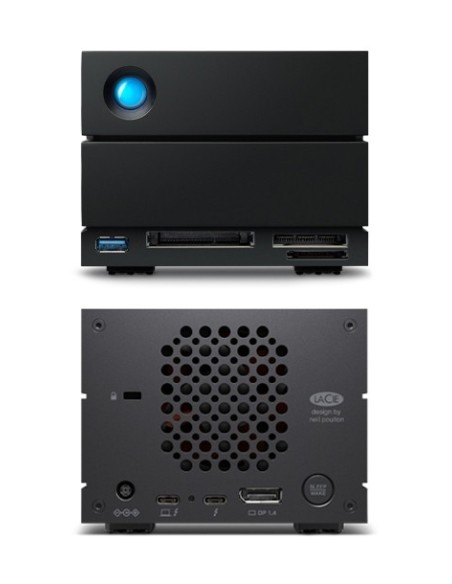 LaCie 2big Dock unidad de disco multiple 48 TB Escritorio Negro LaCie 2big Dock unidad de disco multiple 48 TB Escritorio Negro