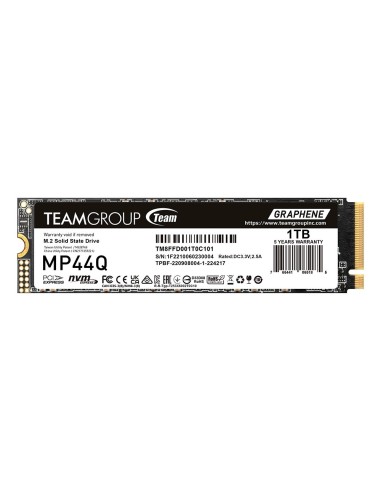 Team Group MP44Q 1 TB M.2 PCI Express 4.0 NVMe QLC 3D NAND