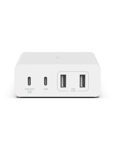 Belkin WCH010VFWH cargador de dispositivo móvil Portátil, Smartphone, Tableta Blanco Corriente alterna Interior