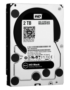 Western Digital WD_BLACK Black disco duro interno 2 TB 7200 RPM 64 MB 3.5" Serial ATA III