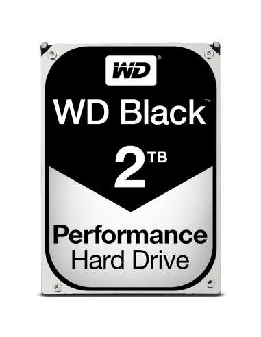 Western Digital WD_BLACK Black disco duro interno 2 TB 7200 RPM 64 MB 3.5" Serial ATA III