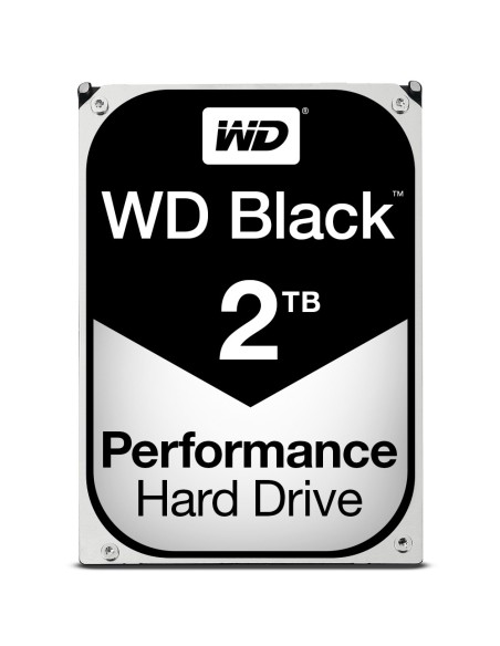 Western Digital WD_BLACK Black disco duro interno 2 TB 7200 RPM 64 MB 3.5" Serial ATA III