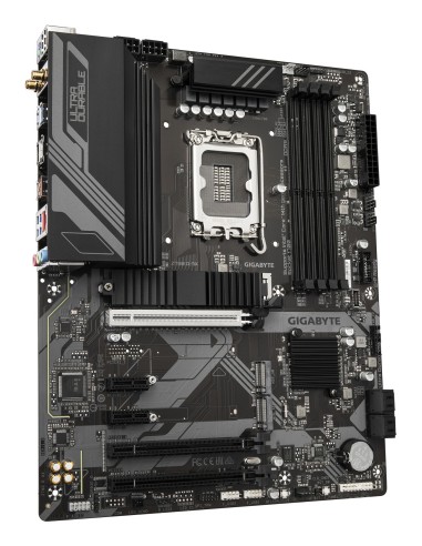 GIGABYTE Z790 D AX Placa base - Soporta CPUs Intel Core de 14ª generación, VRM digital de 12+1+1 fases, hasta 7600MHz DDR5