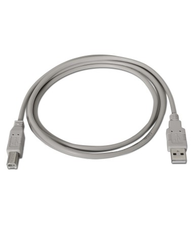 AISENS A101-0004 cable USB USB 2.0 4,5 m USB A USB B Beige