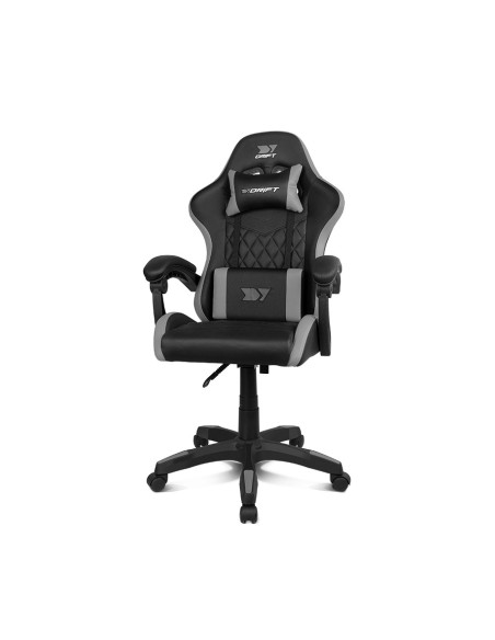 DRIFT DR35BG silla para videojuegos Silla para videojuegos de PC Asiento acolchado Negro, Gris DRIFT DR35BG silla para videojuegos Silla para videojuegos de PC Asiento acolchado Negro, Gris