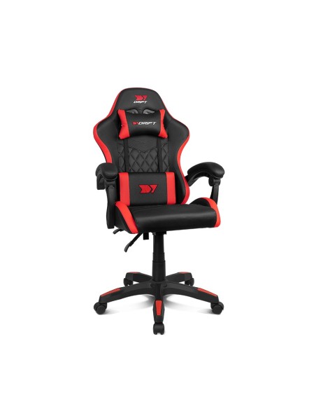 DRIFT DR35BR silla para videojuegos Silla para videojuegos de PC Asiento acolchado Negro, Rojo DRIFT DR35BR silla para videojuegos Silla para videojuegos de PC Asiento acolchado Negro, Rojo