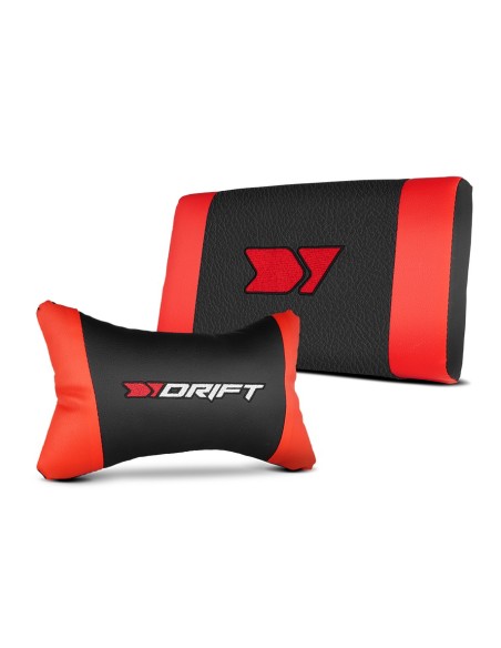 DRIFT DR35BR silla para videojuegos Silla para videojuegos de PC Asiento acolchado Negro, Rojo DRIFT DR35BR silla para videojuegos Silla para videojuegos de PC Asiento acolchado Negro, Rojo