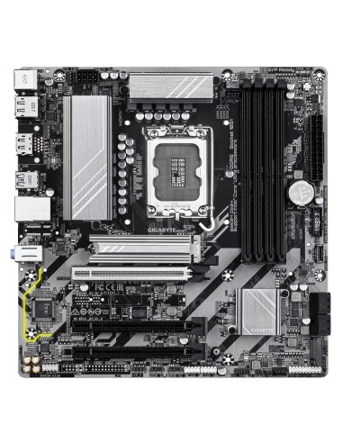 GIGABYTE B860M DS3H Placa base - CPUs Intel Core Ultra, VRM de 5+1+2+1 fases, hasta 9066MHz DDR5, 1xPCIe 5.0 + 1xPCIe 4.0 M.2,