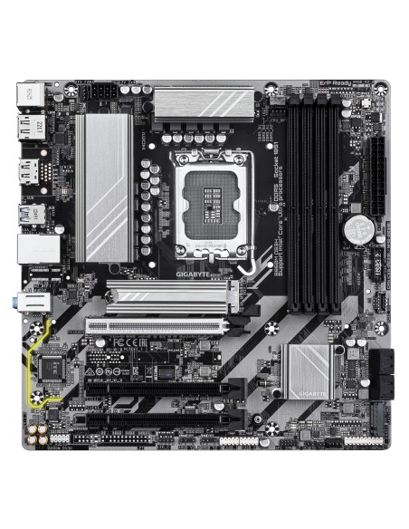 GIGABYTE B860M DS3H Placa base - CPUs Intel Core Ultra, VRM de 5+1+2+1 fases, hasta 9066MHz DDR5, 1xPCIe 5.0 + 1xPCIe 4.0 M.2, GIGABYTE B860M DS3H Placa base - CPUs Intel Core Ultra, VRM de 5+1+2+1 fases, hasta 9066MHz DDR5, 1xPCIe 5.0 + 1xPCIe 4.0 M.2,