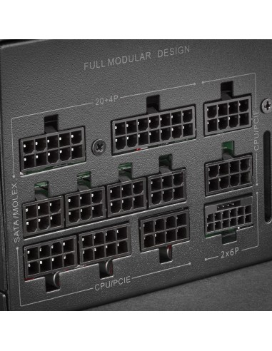 Mars Gaming MPB850PSI unidad de fuente de alimentación 850 W 24-pin ATX ATX Negro