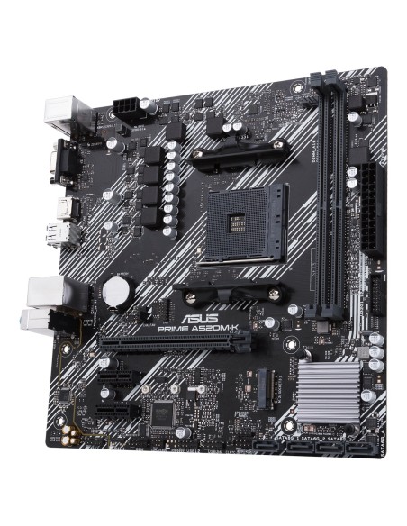 ASUS PRIME A520M-K AMD A520 Zócalo AM4 micro ATX