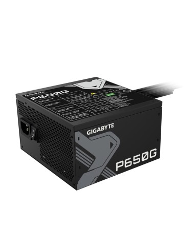 GIGABYTE GP-P650G unidad de fuente de alimentación 650 W 20+4 pin ATX ATX Negro