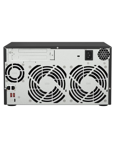 QNAP TS-873A NAS Torre Ryzen Embedded V1500B 8 GB DDR4 0 TB QuTS hero Negro