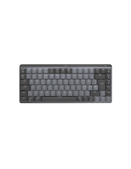 Logitech 920-010777 teclado Oficina RF Wireless + Bluetooth QWERTY Nórdico Grafito