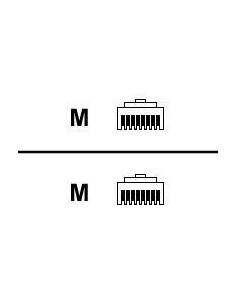 Cisco Yellow Cable f  Ethernet Straight-through cable de red Amarillo 1,8 m