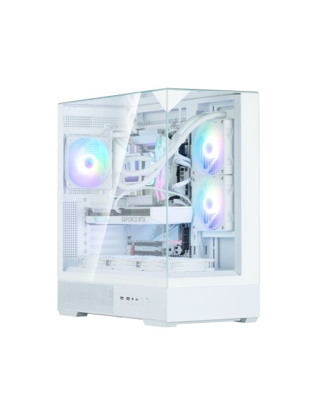 Zalman P40 Prism White Midi Tower Blanco