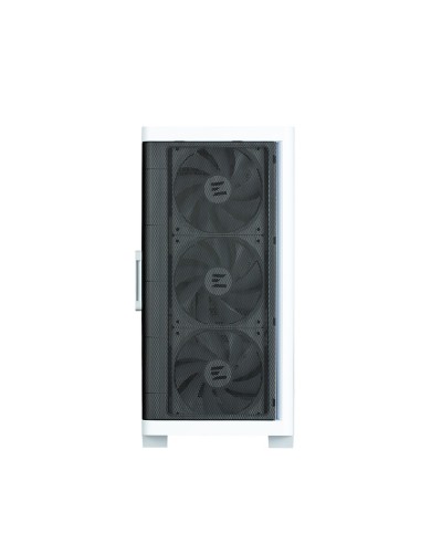 Zalman M4 WHITE carcasa de ordenador Mini Tower Negro, Blanco