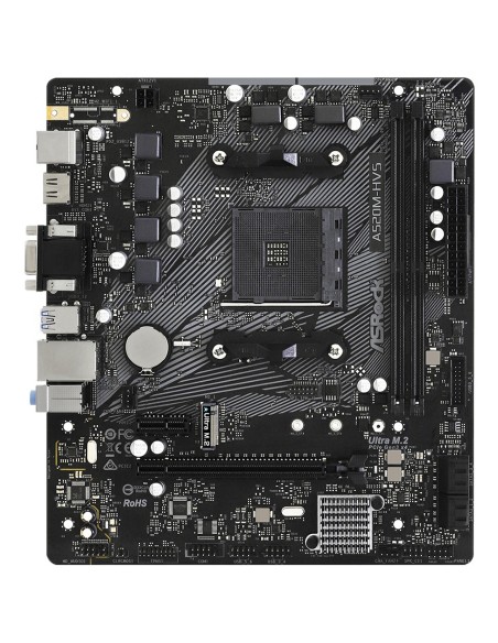 Asrock A520M-HVS AMD A520 Zócalo AM4 micro ATX