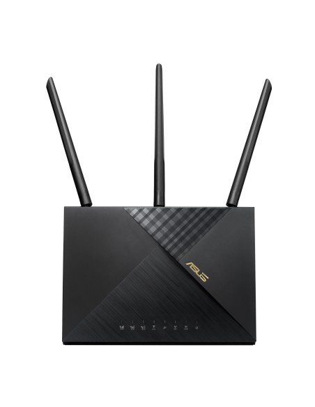 ASUS 4G-AX56 router inalámbrico Gigabit Ethernet Doble banda (2,4 GHz   5 GHz) Negro